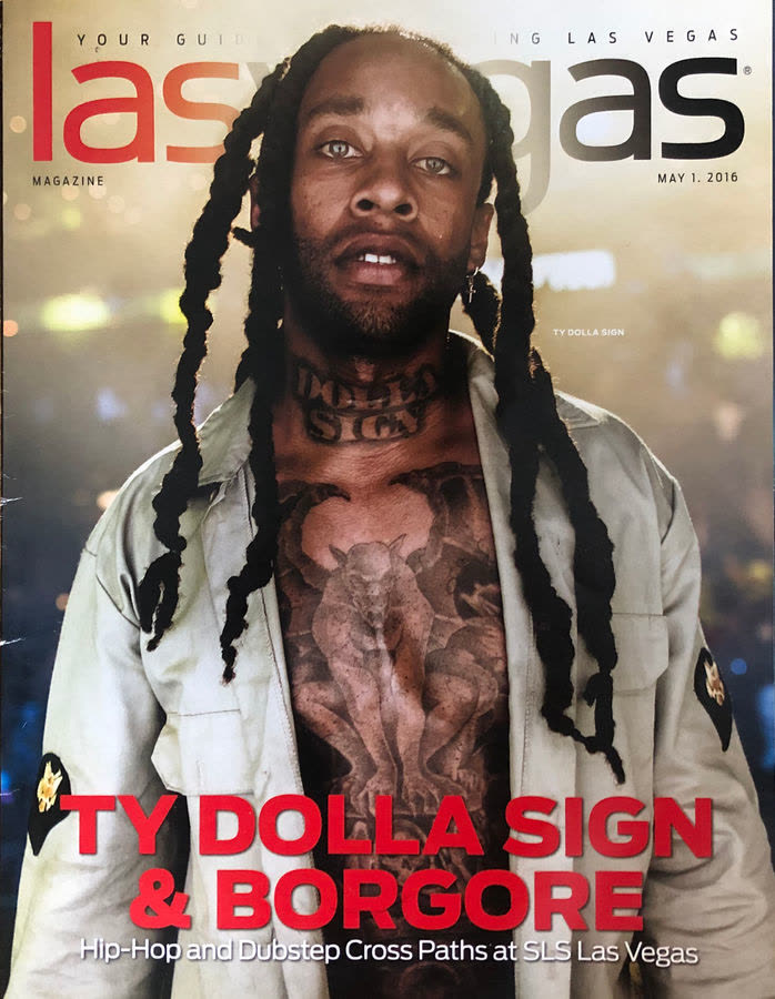 Las Vegas Magazine cover