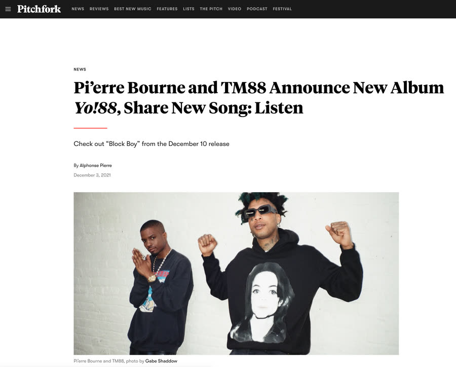 Pitchfork — Yo!88