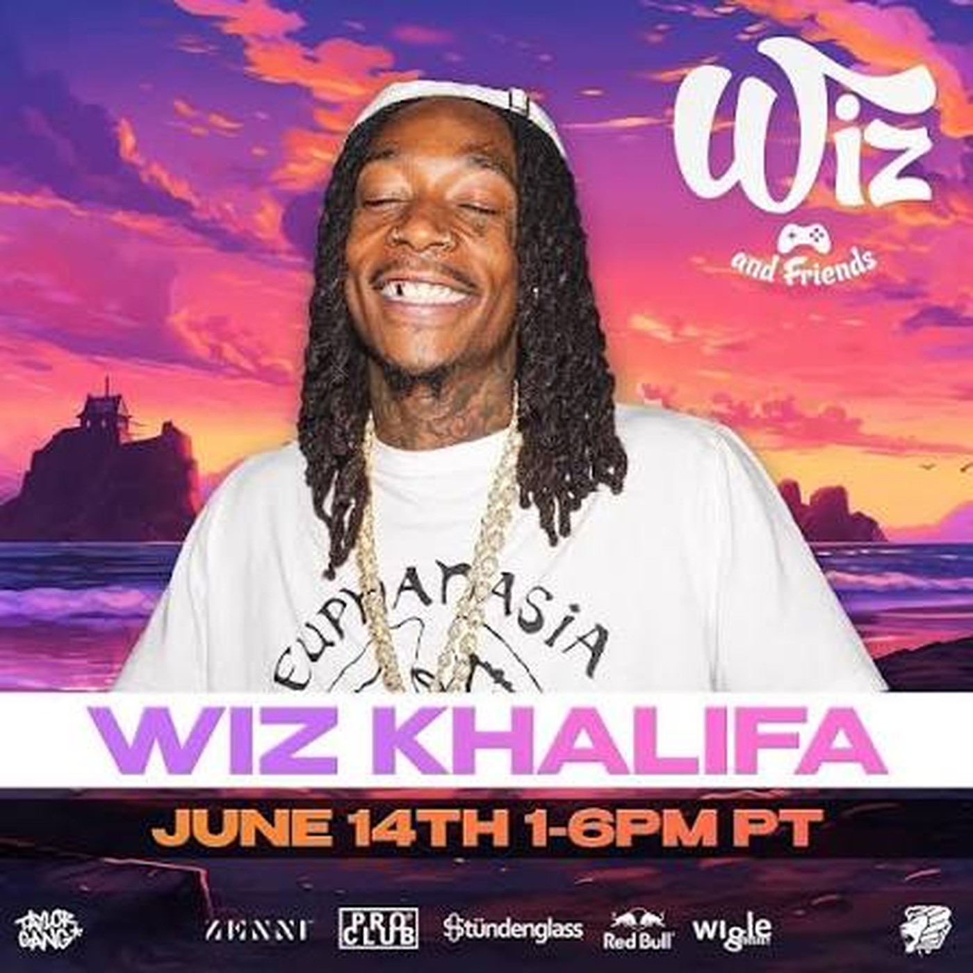 ONE Esports — Wiz Khalifa gaming livestream
