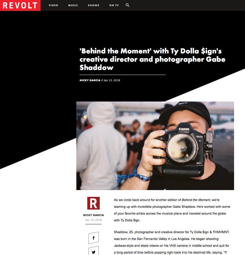 REVOLT feature
