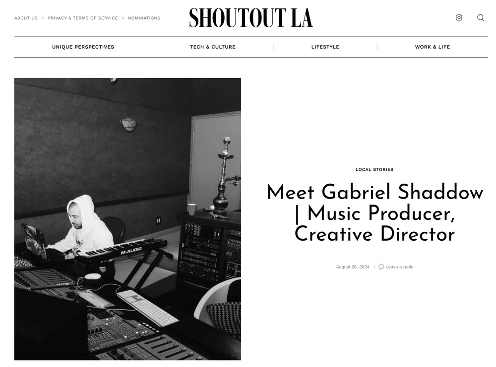 Shoutout LA feature