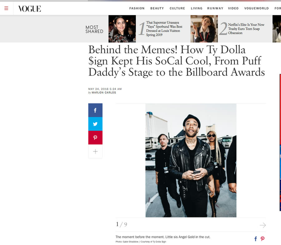Vogue — Behind the Memes