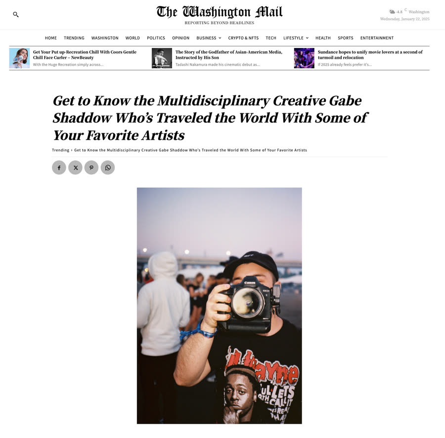 The Washington Mail feature